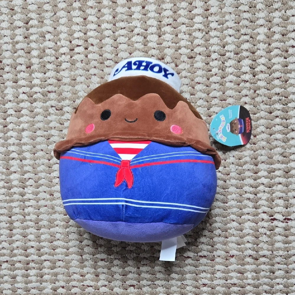 Original Squishmallows Chocolate Pudding Netflix Stranger Things Plush 10 in.